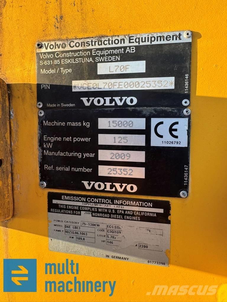 Volvo L 70 F Carregadeiras de rodas