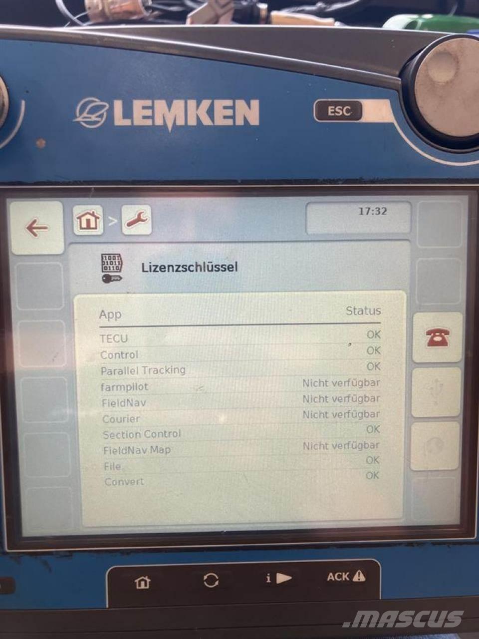 Lemken CCI200 GPS