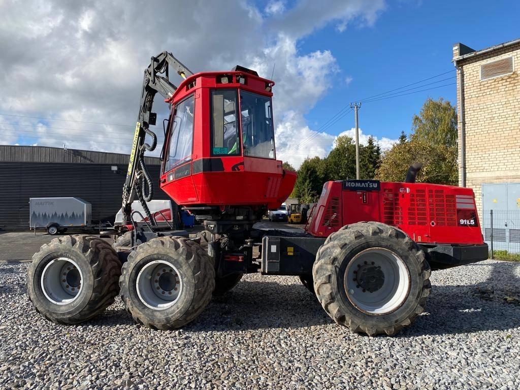 Komatsu 911.5 Processadores florestais