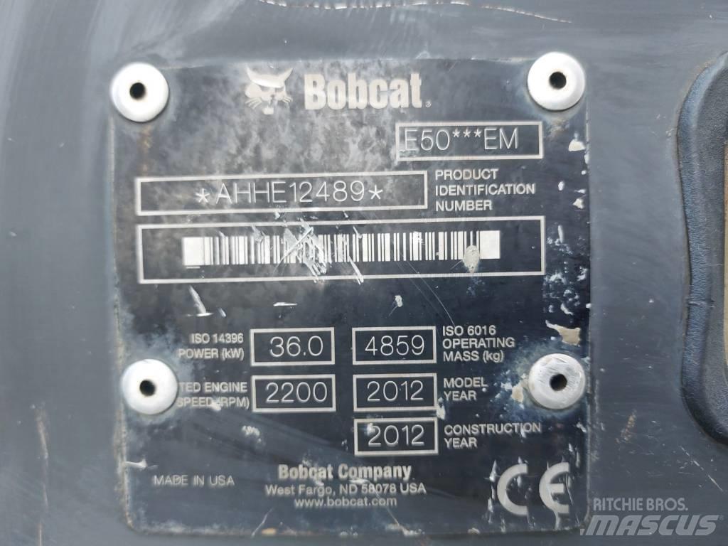 Bobcat E 50 EM Miniescavadeiras
