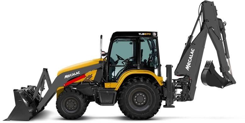 Mecalac TLB870 Retroescavadeiras
