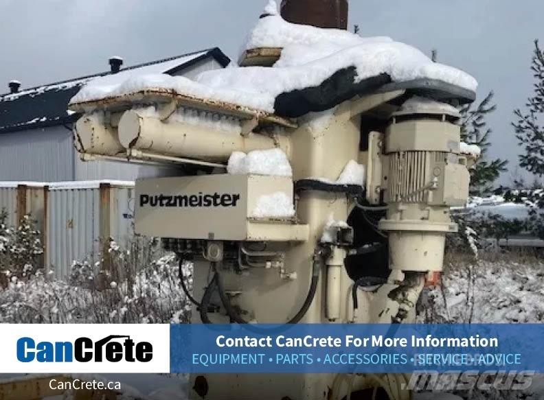 Putzmeister Pedestal Bombas de betonagem