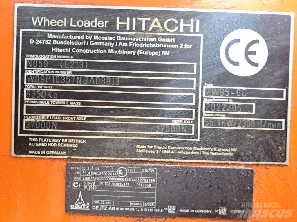 Hitachi ZW 95-6 Carregadeiras de rodas