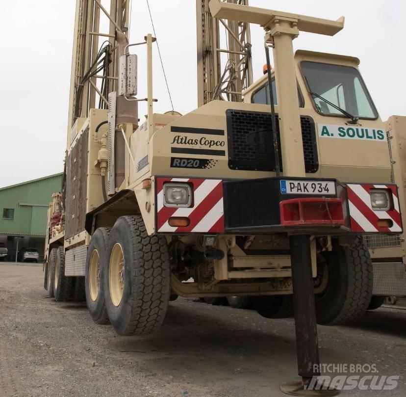 Atlas Copco RD 20 II Camiões de sonda de perfuração móvel