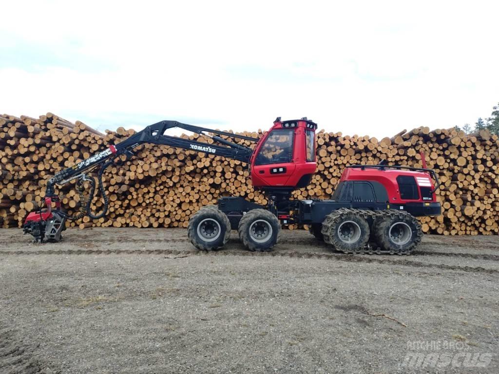 Komatsu 901 XC Processadores florestais