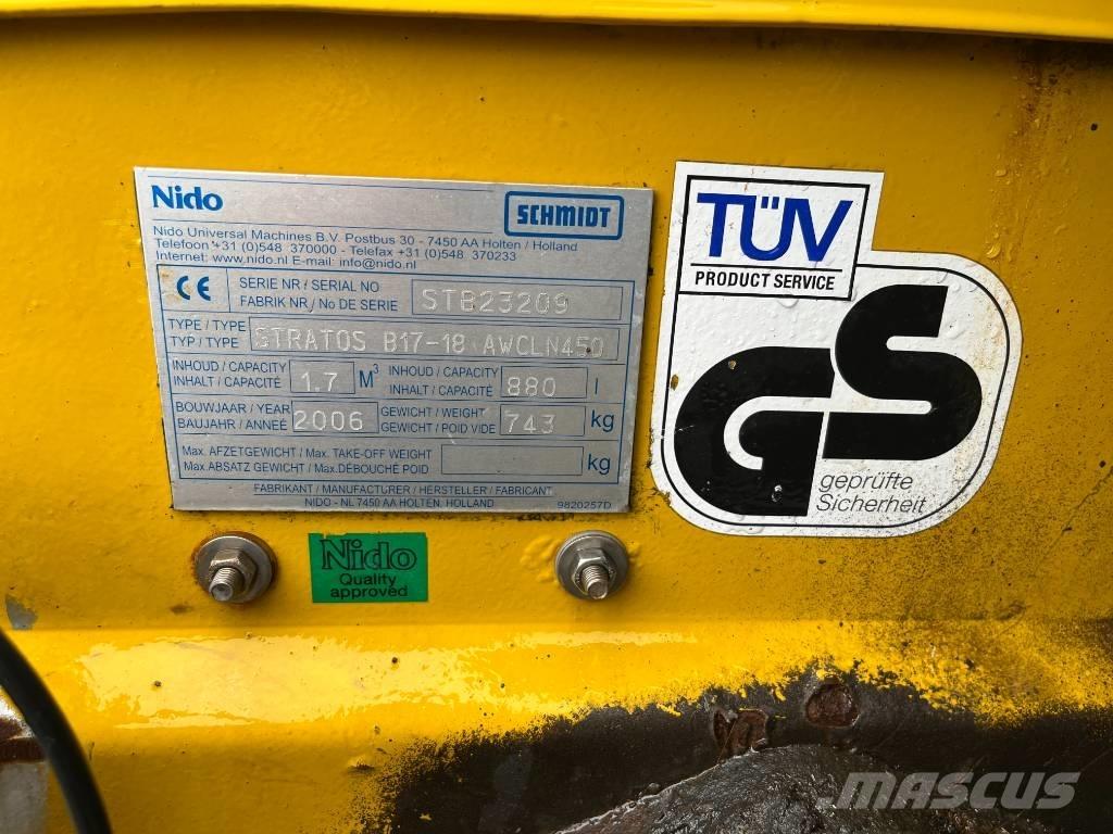 Nido Stratos Espalhadores de areia e sal