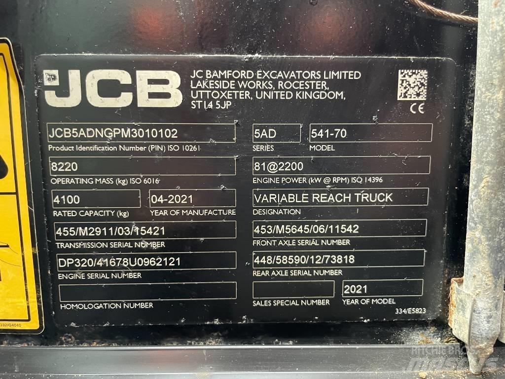 JCB 541-70 Manipulador telescópico
