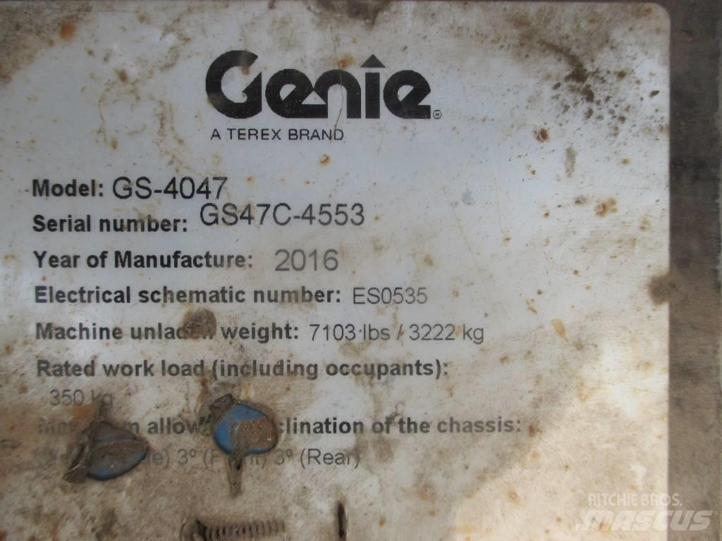 Genie GS 4047 Elevadores de tesoura