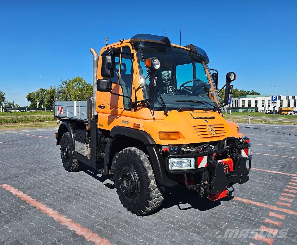 Unimog U400 Camiões multibenne