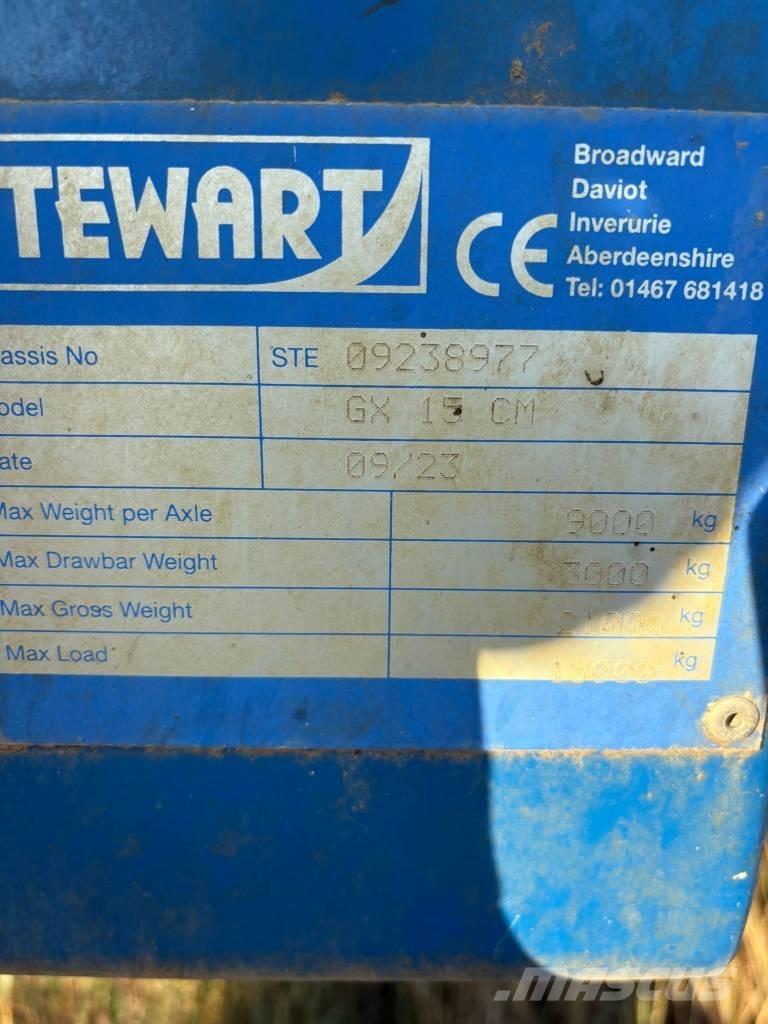 Stewart GX15 CM Carrinhos de grão