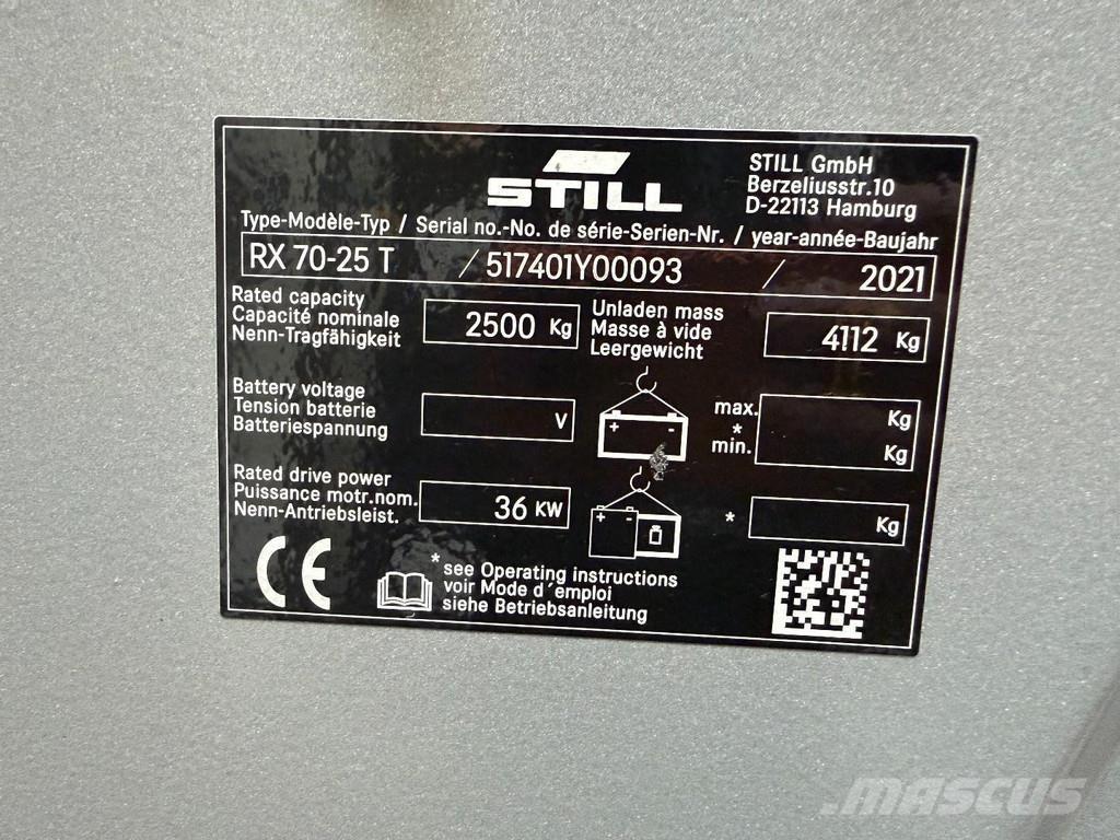 Still RX70-25T Empilhadores a gás
