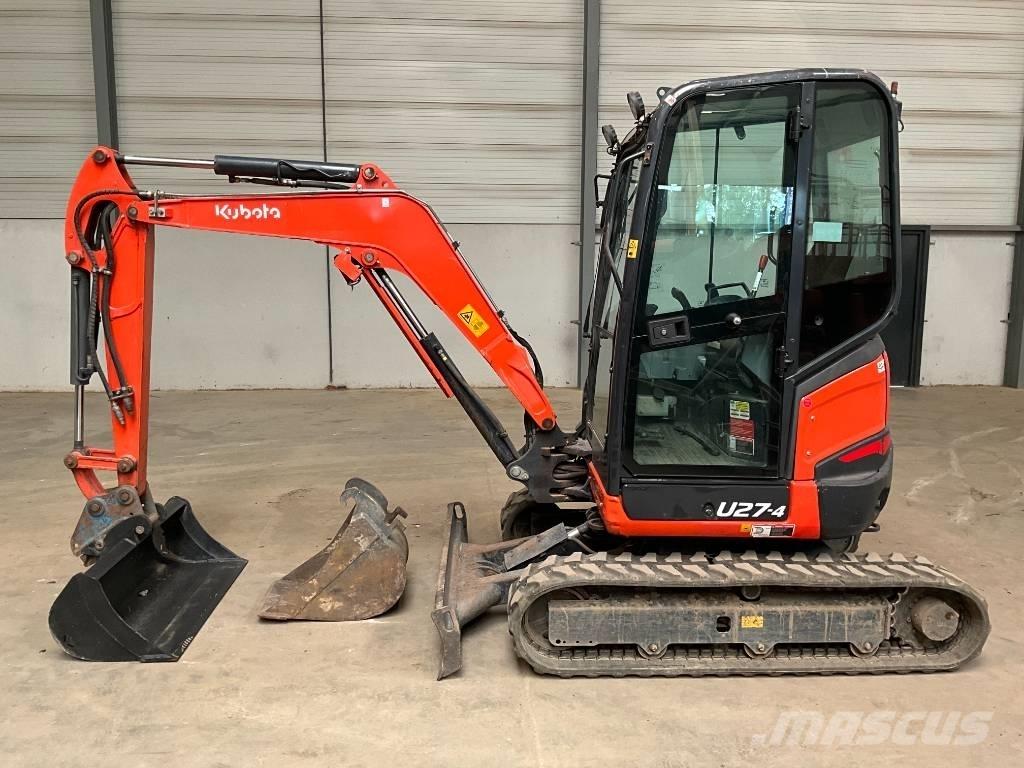 Kubota U 27-4 HI Miniescavadeiras