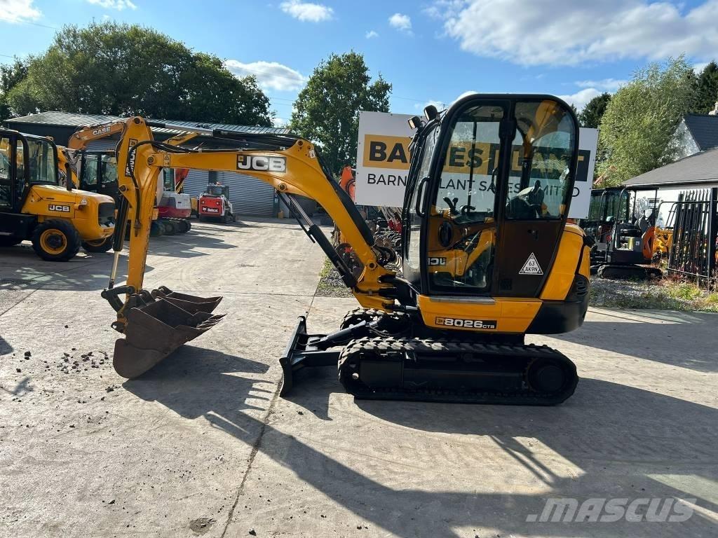 JCB 8026 CTS Miniescavadeiras