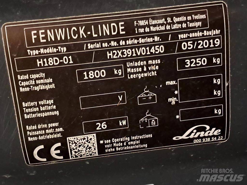 Linde H18D-01 Empilhadores Diesel