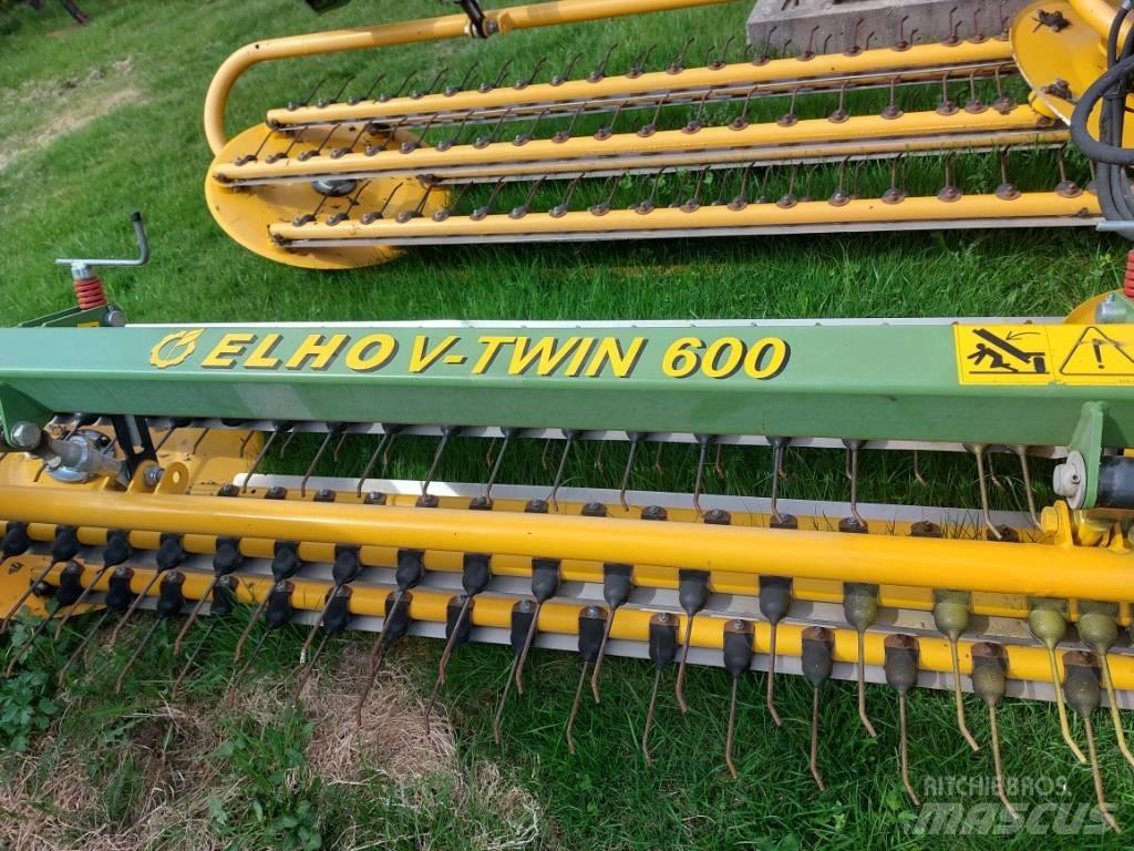 Elho V-Twin 600 Gadanheiras-fileiras