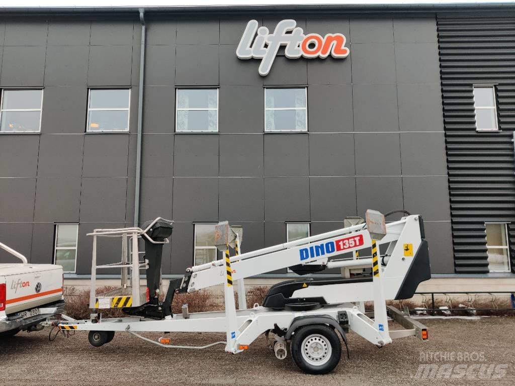 Dino 135 T Skylift Plataformas aéreas montadas em atrelados