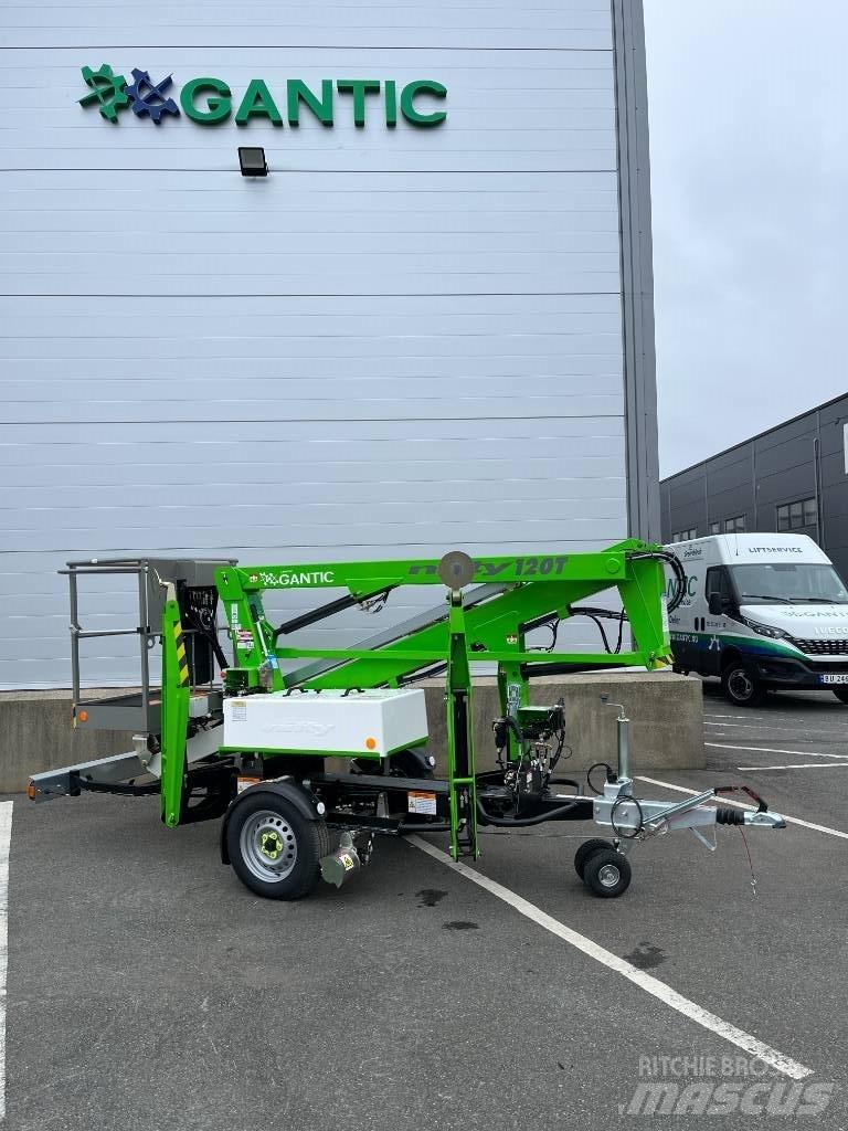 Niftylift 120TET Plataformas aéreas montadas em atrelados