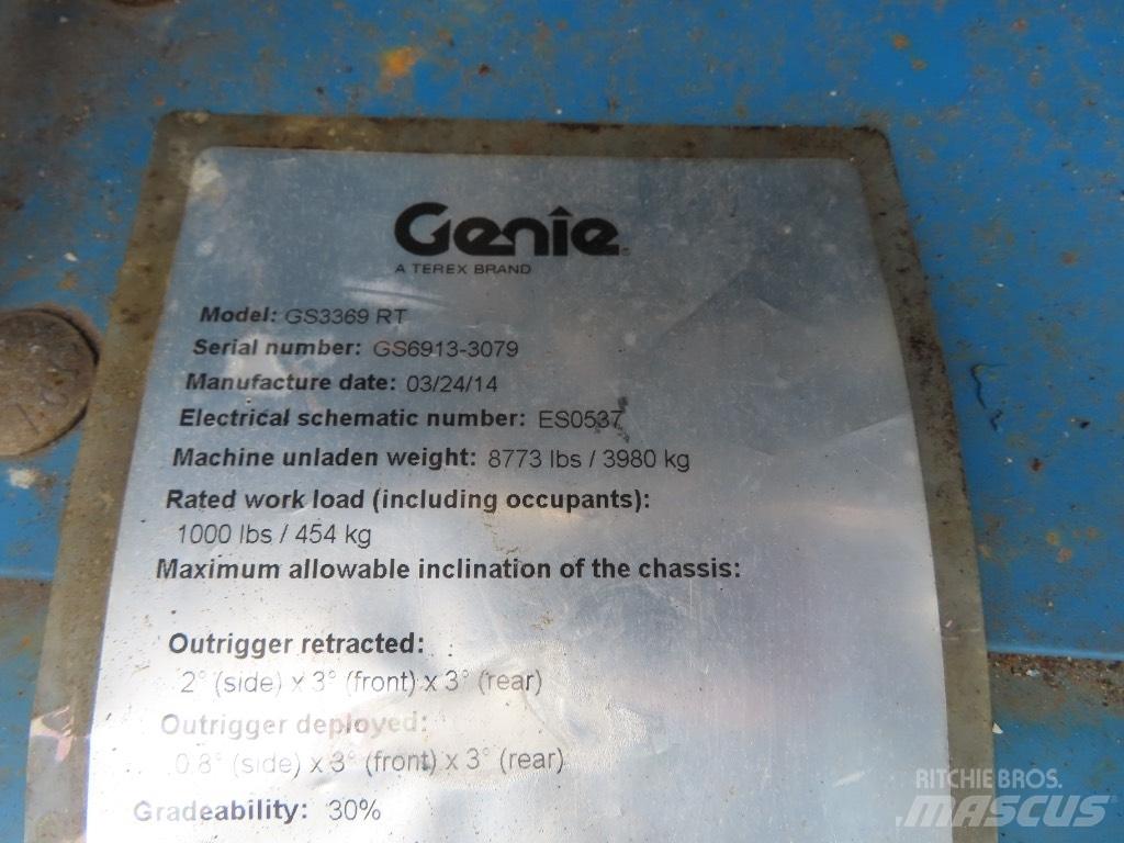 Genie GS 3268 RT Elevadores de tesoura