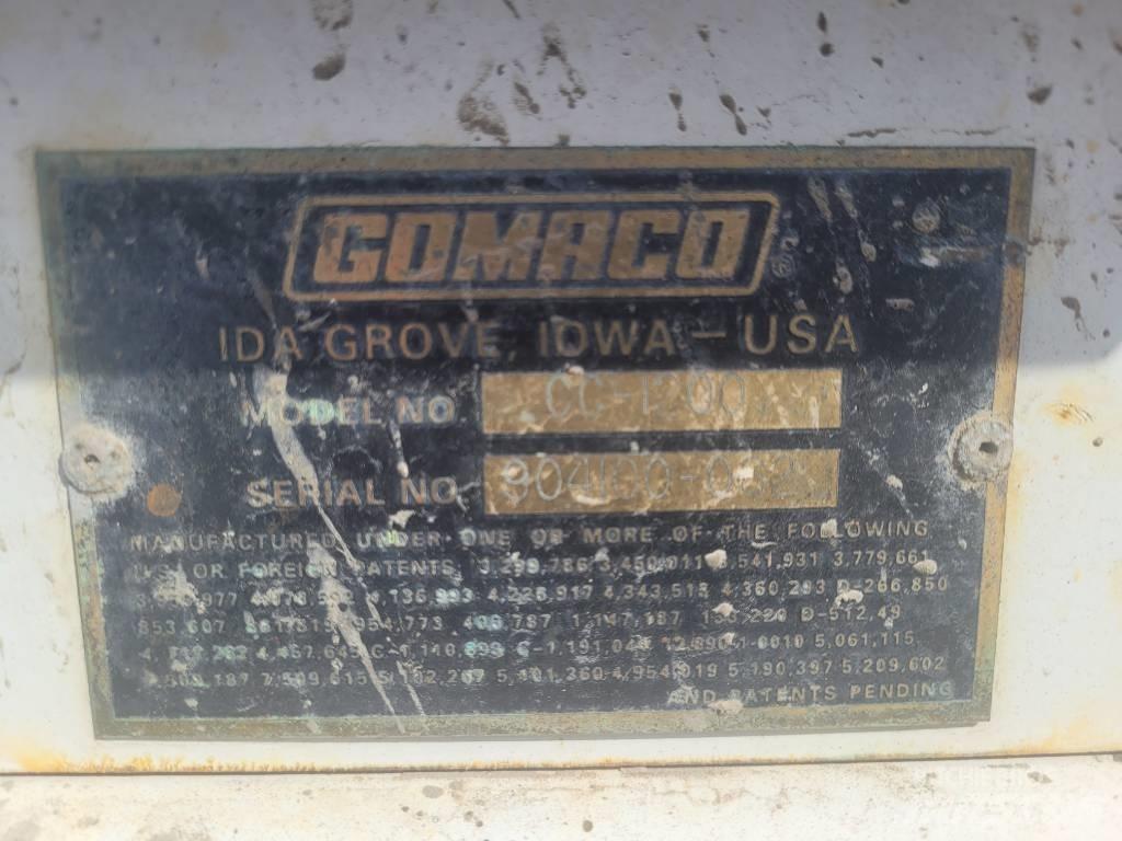 Gomaco CC1200 Acessórios de betonagem