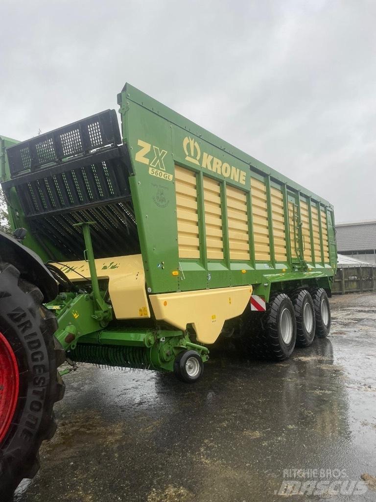 Krone ZX 560 GL Atrelados auto-carregadores