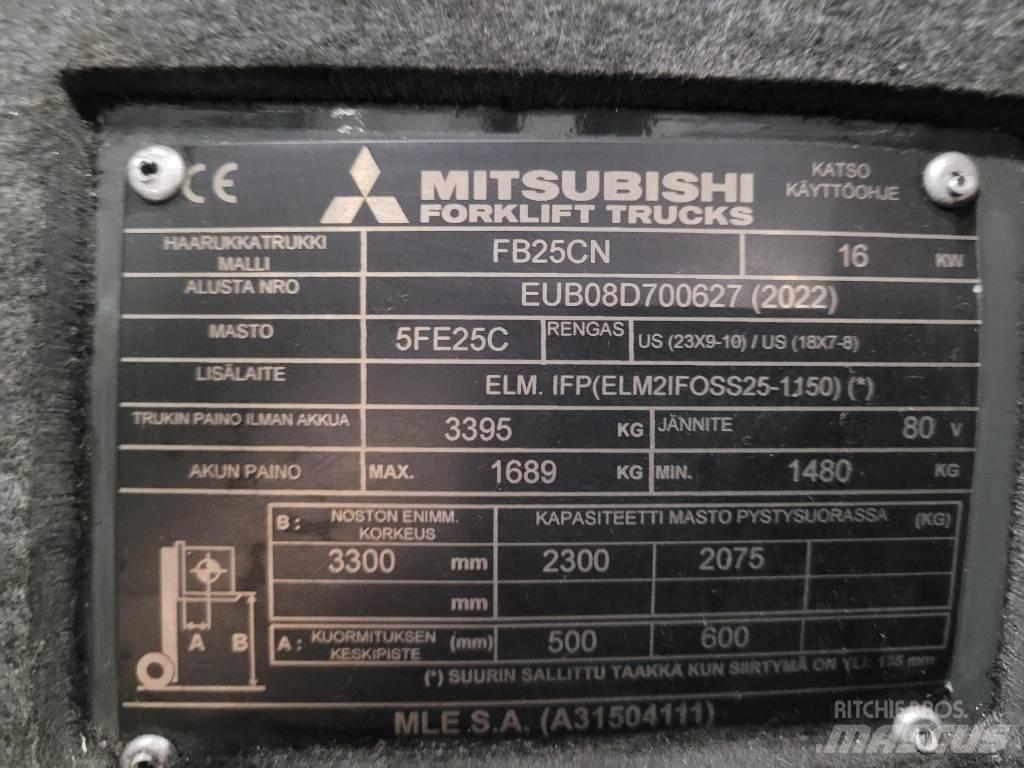 Mitsubishi FB 25 CN Empilhadores eléctricos
