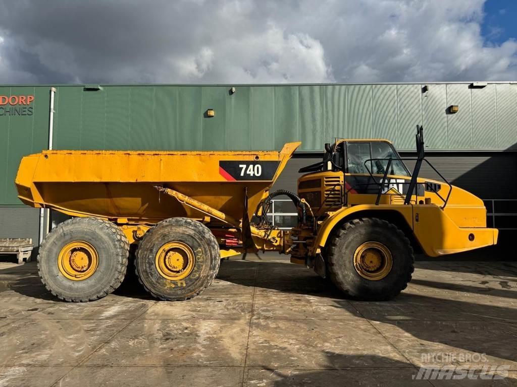 CAT 740 Dumpers de obras