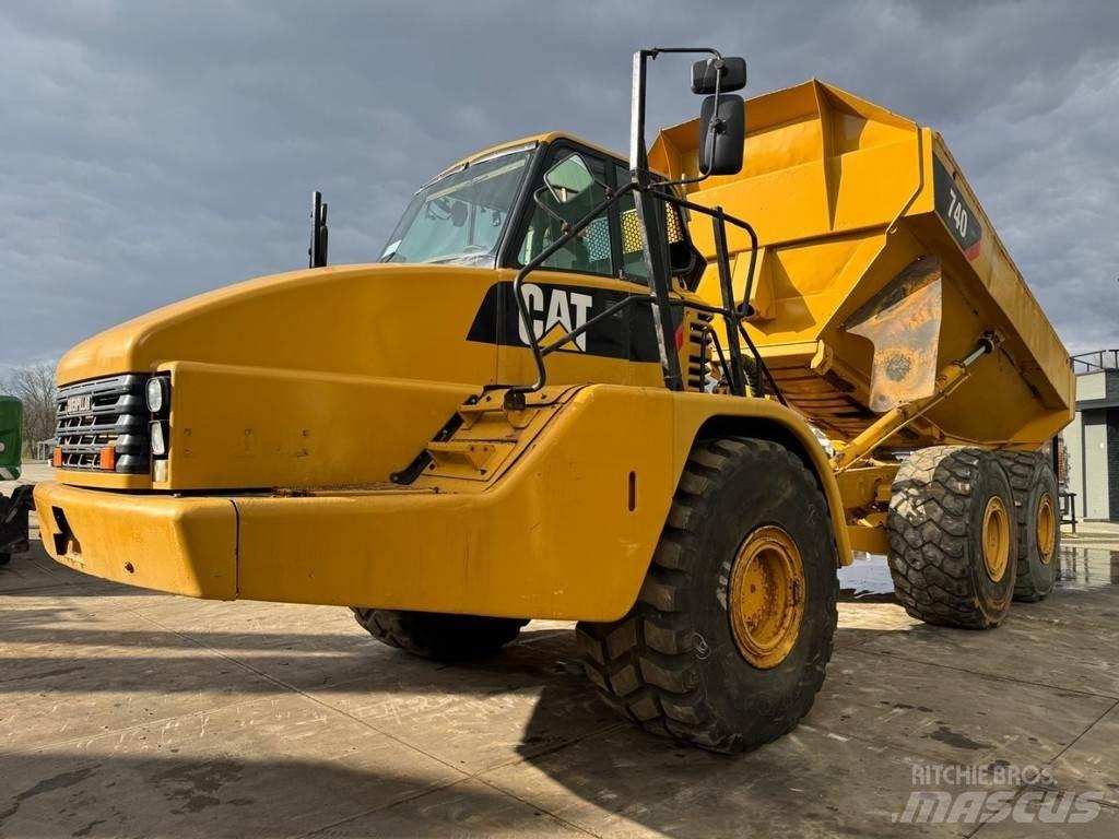 CAT 740 Dumpers de obras