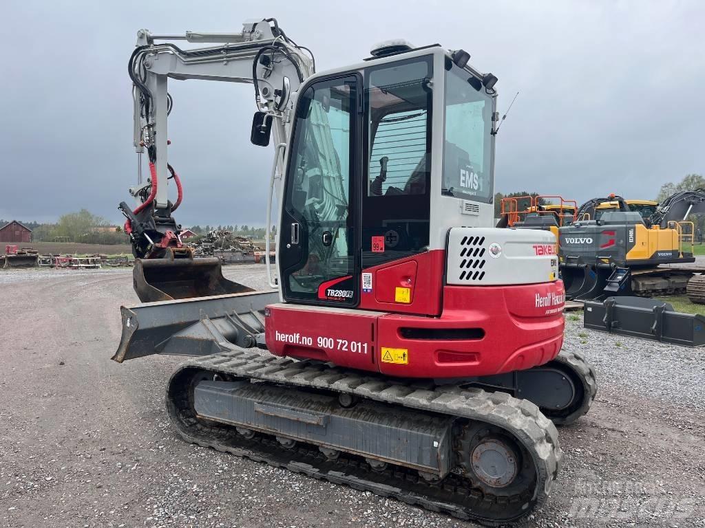 Takeuchi TB 280 FR Escavadoras Midi 7t - 12t