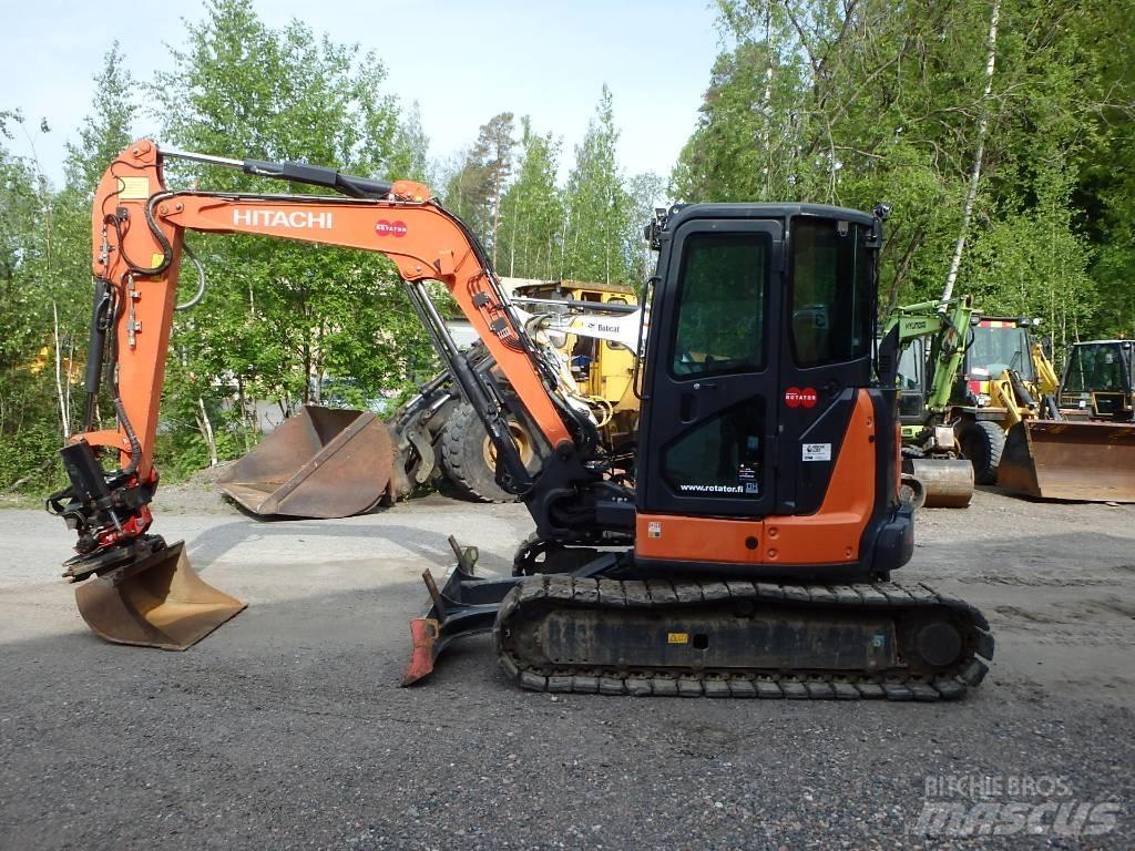 Hitachi ZX 55 U-5 A Miniescavadeiras