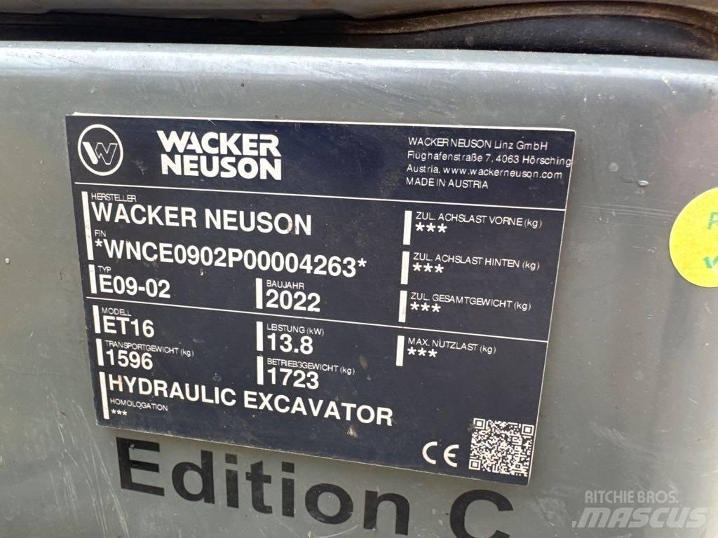 Wacker Neuson ET16 Escavadeiras de esteiras