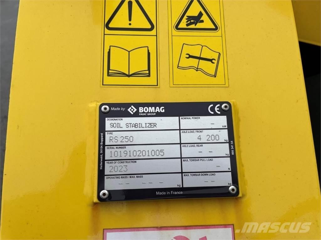 Bomag DE RS 250 Recicladores de asfalto