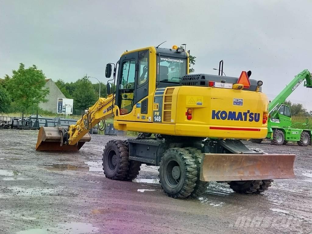 Komatsu PW 148-8 Escavadoras de rodas