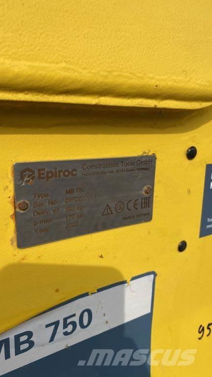 Epiroc MB750 Martelos de quebragem
