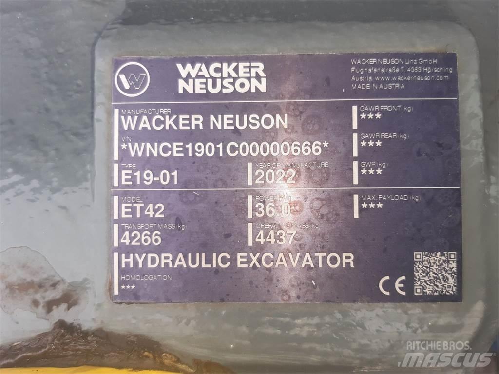 Wacker Neuson ET42 Escavadeiras de esteiras