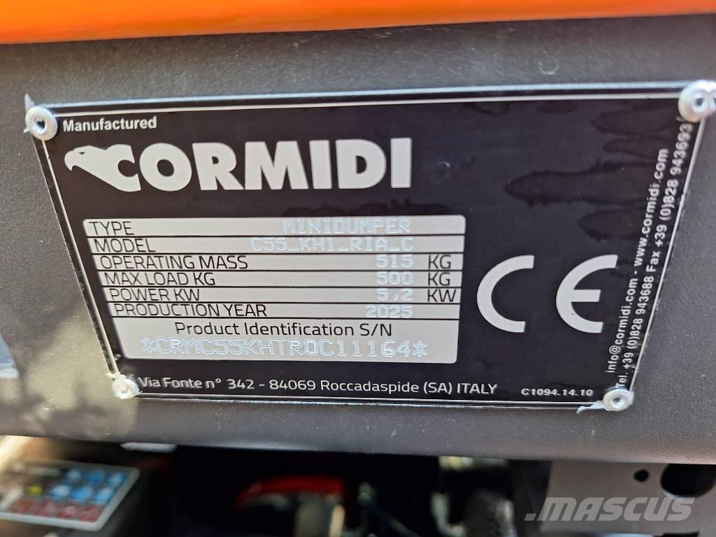 Cormidi C60 and C55 Dumpers de rastos
