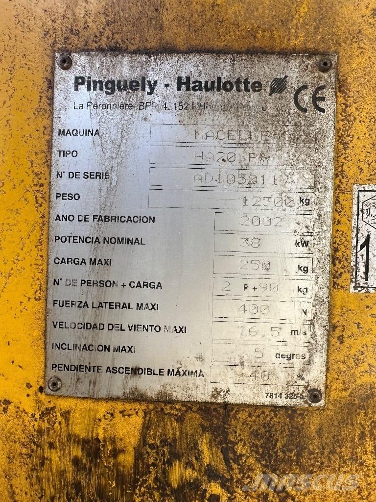 Haulotte HA 20 PX Elevadores braços articulados