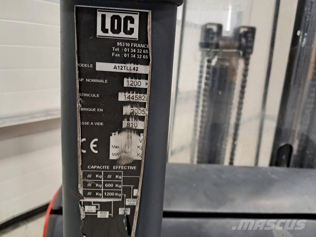 LOC A12TLL42 Empilhador para operador externo