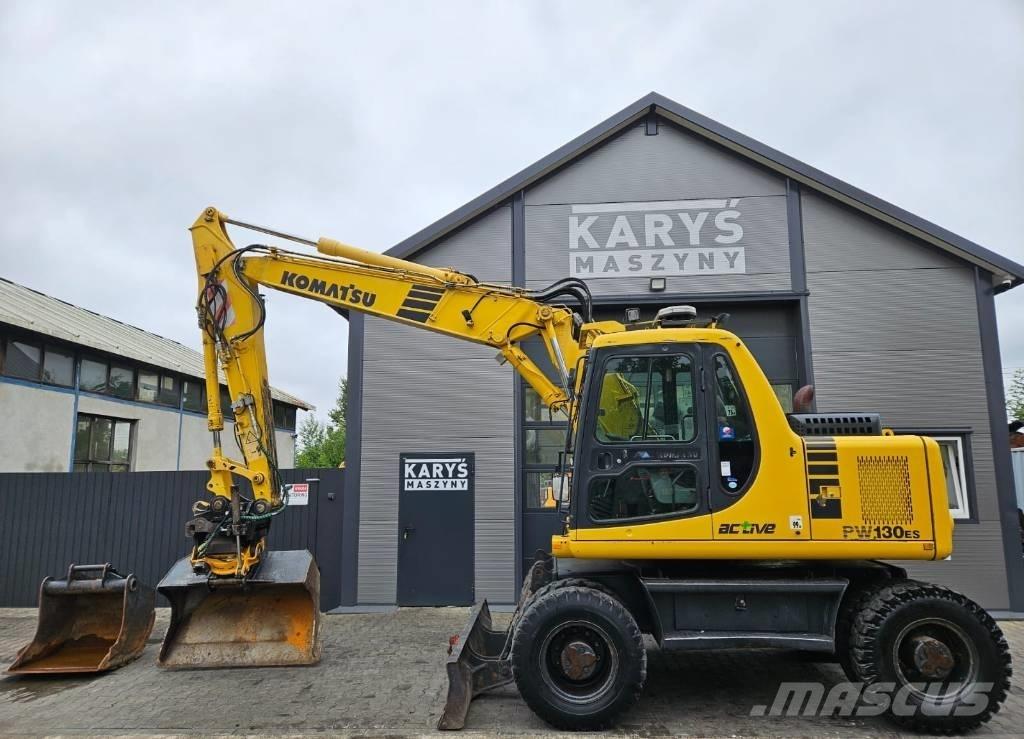 Komatsu PW 130ES-6K Escavadoras de rodas