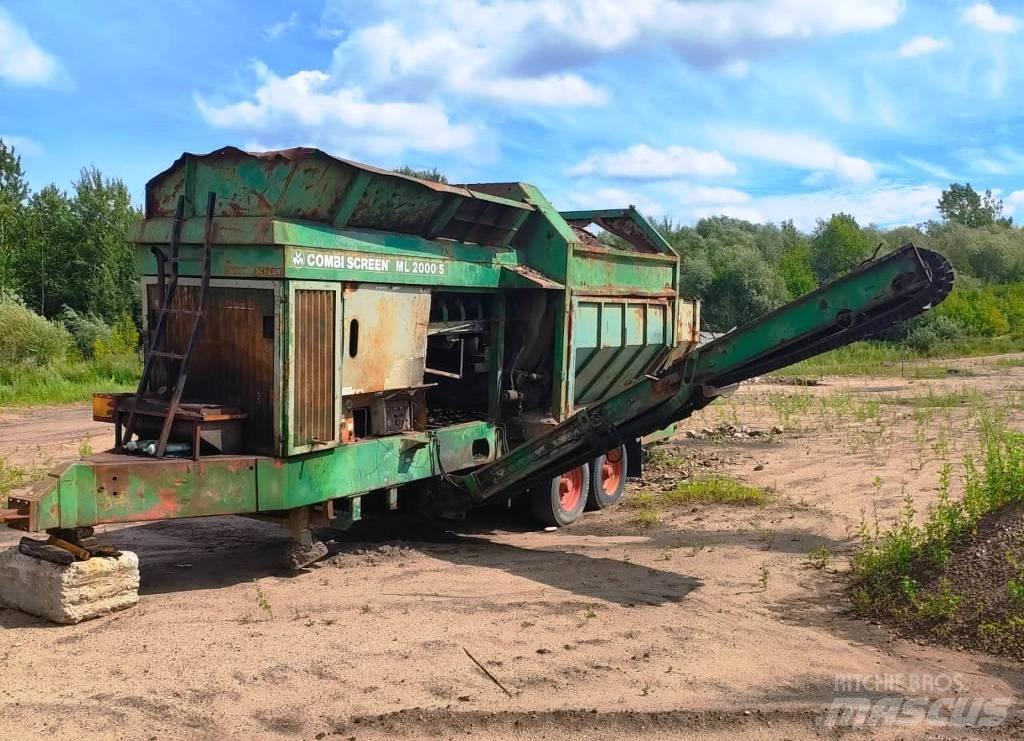  Combi screen ML2000S Tambores