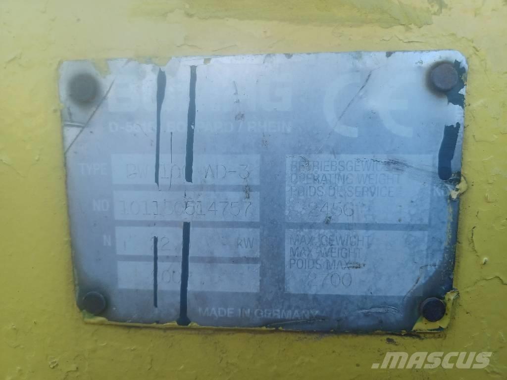 Bomag BW 100 AD-3 Cilindros Compactadores tandem