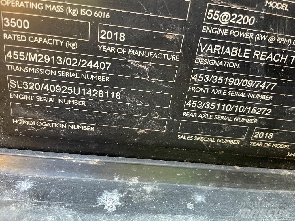 JCB 535-125 Manipulador telescópico