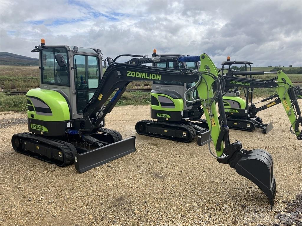 Zoomlion ZE35GU Miniescavadeiras