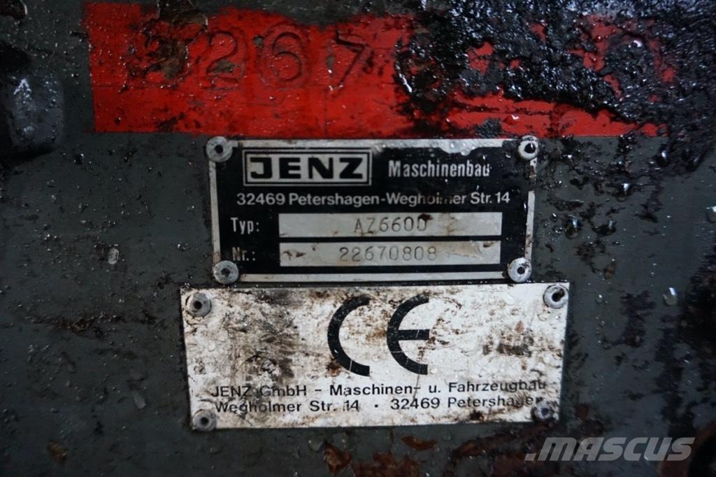 JENZ AZ 660 D Estilhaçadoras florestais
