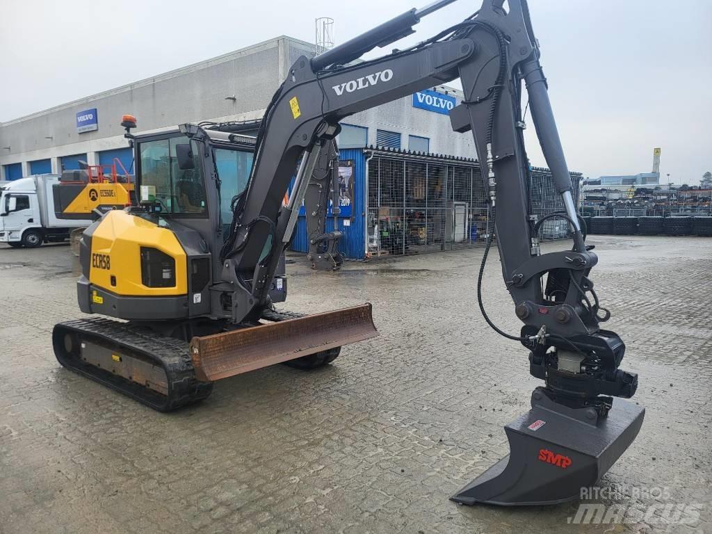 Volvo ECR58F Escavadoras Midi 7t - 12t