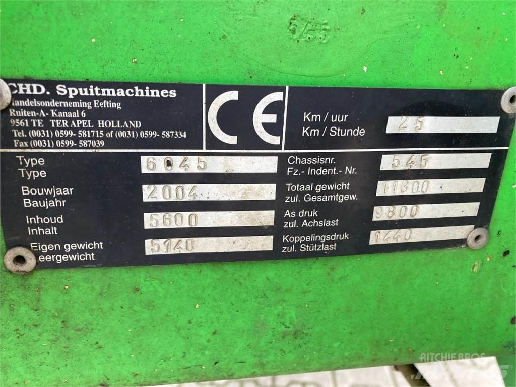 CHD 6045 Pulverizadores rebocados
