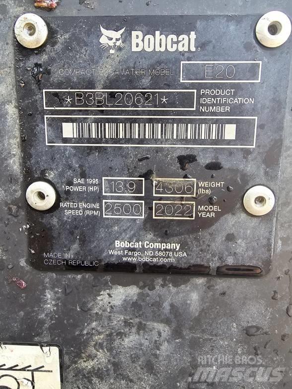 Bobcat E20 Miniescavadeiras