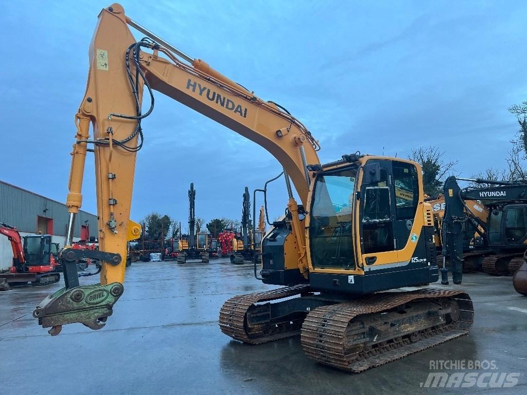 Hyundai R125LCR-9A Escavadeiras de esteiras