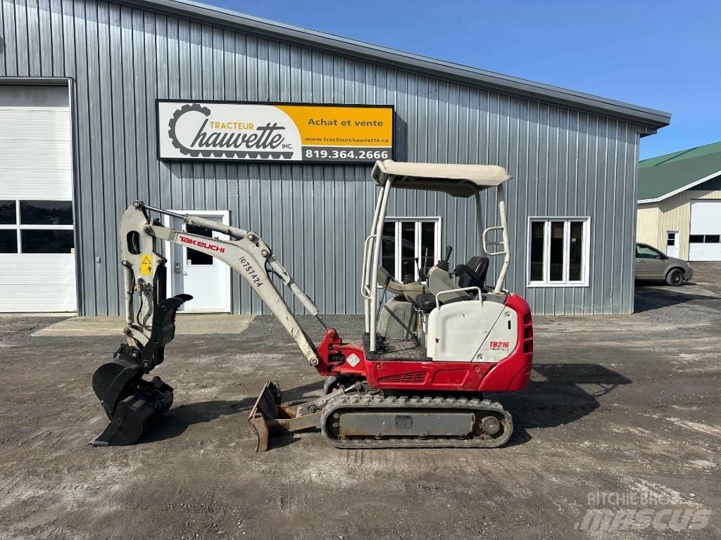 Takeuchi TB 216 Miniescavadeiras