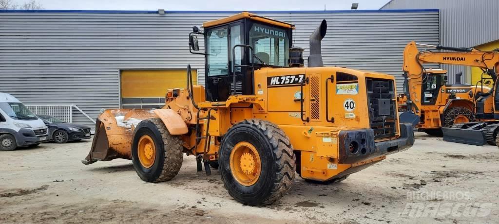 Hyundai HL 757-7 Carregadeiras de rodas