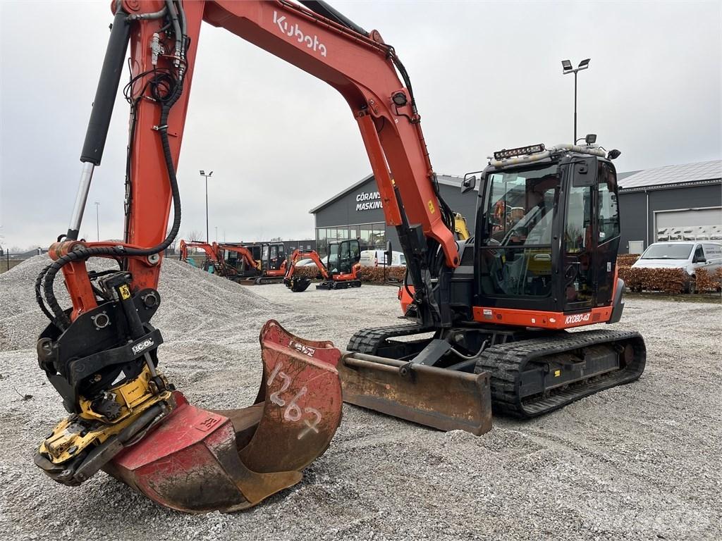 Kubota KX 080-4 Escavadoras Midi 7t - 12t